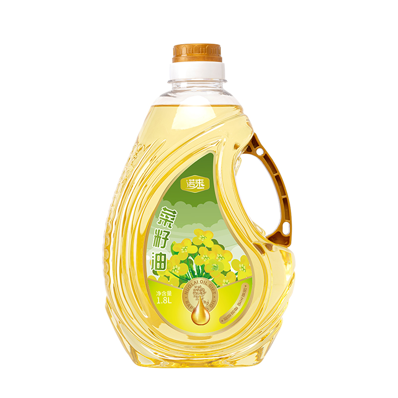 诺来 非转基因食用油压榨一级 头道菜籽油 1.8L*1桶 混色（单位：桶）