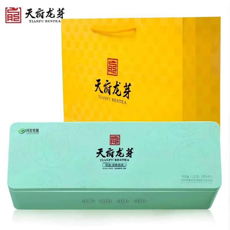 天府龙芽 冠龙 花茶 120g 混色（单位：盒）