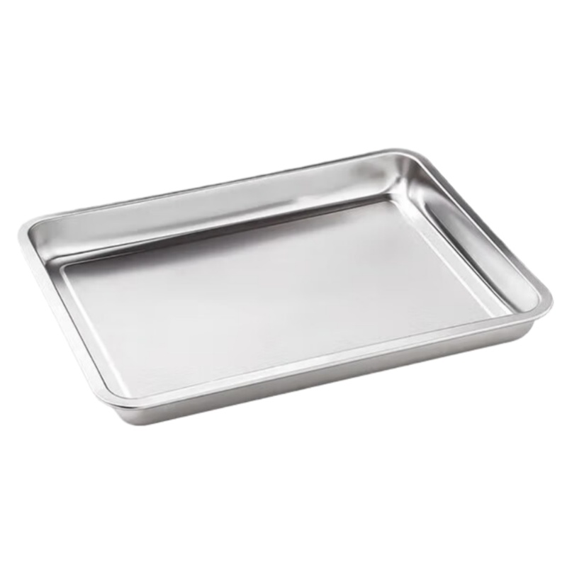 美厨（maxcook） 304不锈钢色深方盘 MCFT6593 50cm 不锈钢色（单位：个）