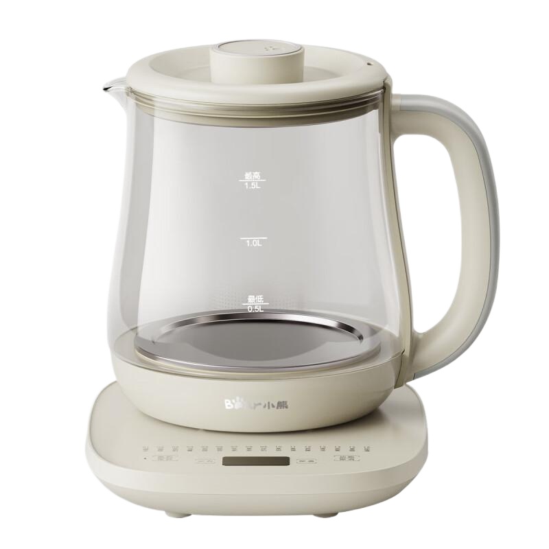 小熊（Bear） 养生壶无滤网 YSH-K15G6 1.5L  象牙色（单位：个）