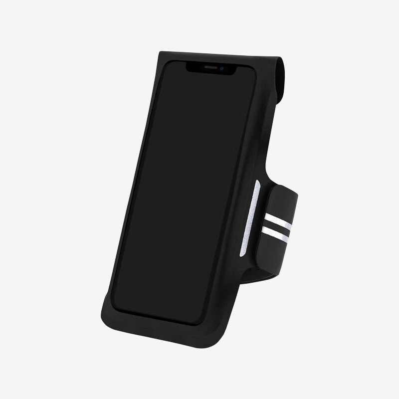 keep 臂包跑步运动健身专用触屏超薄防汗防水防滑可调节手机包  全面屏 总高23.5cm 臂带总长43cm  黑色（单位：个）