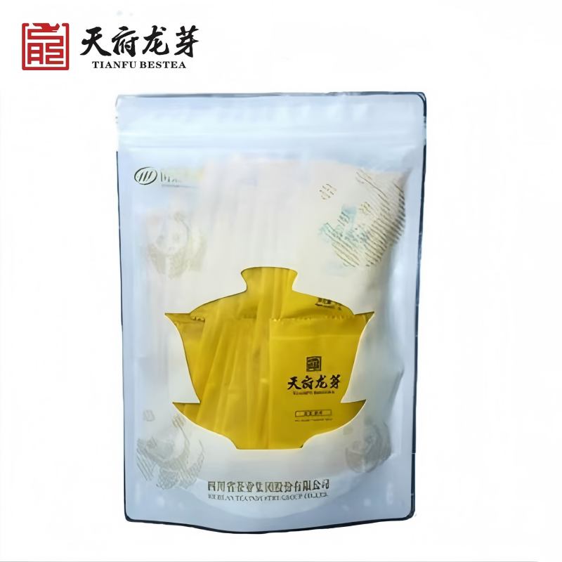 天府龙芽 冠龙 绿茶 75g 金色（单位：袋）