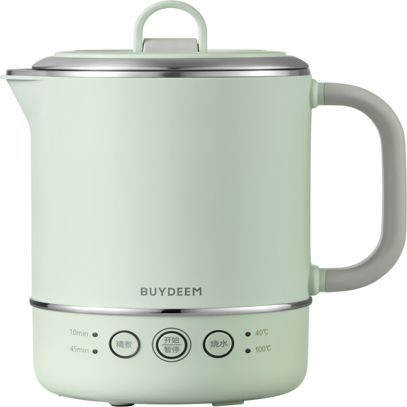 北鼎（Buydeem） 多功能便携式烧水壶出差旅行必备小型电热水壶 TK66 0.6L  浅杉绿（单位：个）