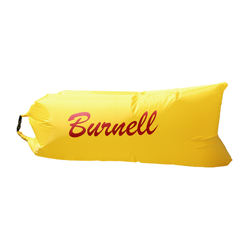 巴米樂（BAMILE） 户外充气沙发 BNL-HW712 展开200*70cm  黄色（单位：套）