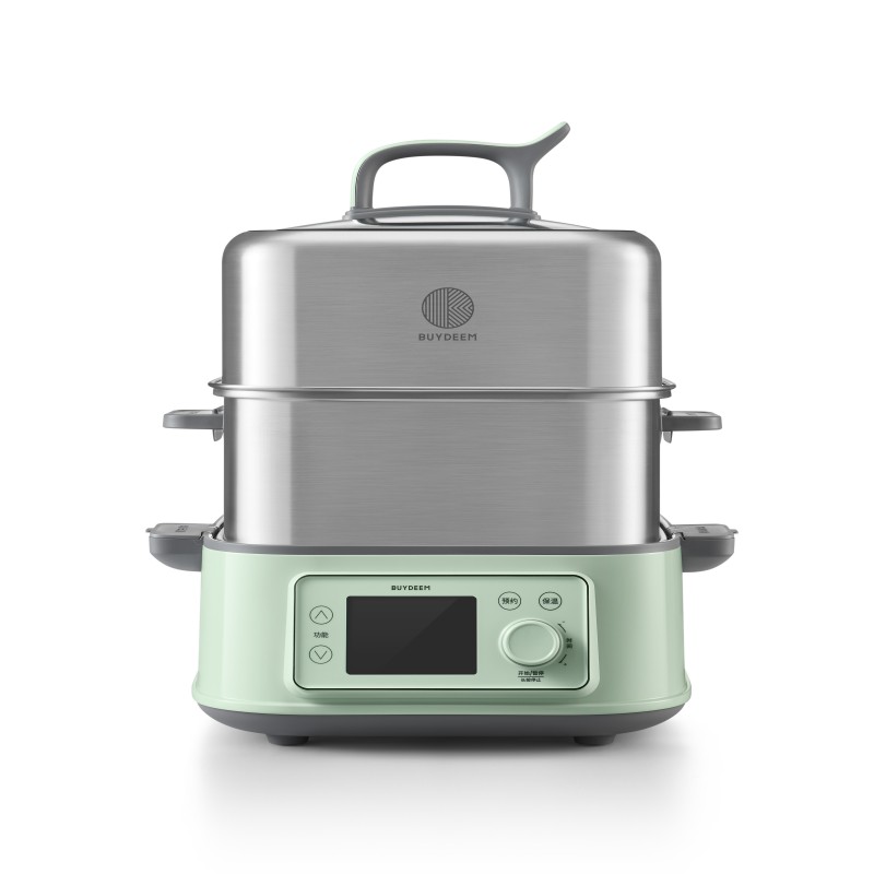 北鼎（Buydeem） 不锈钢电炖锅大容量多功能锅智能蒸炖锅 G76 14L  浅杉绿（单位：台）