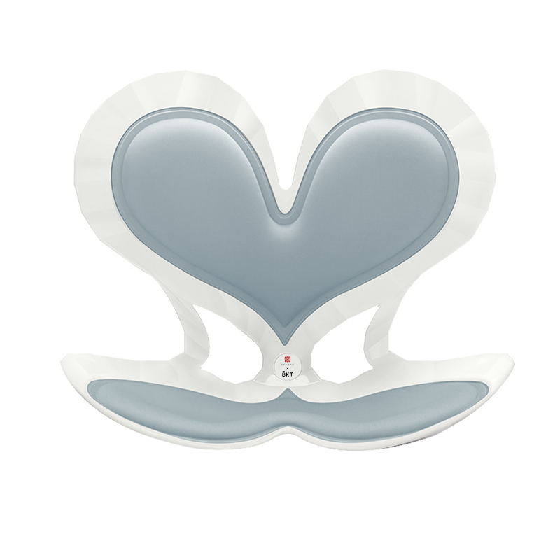 BKT 「普拉提」坐姿椅 爱心版 456*326*399mm 海雾蓝（单位：个）