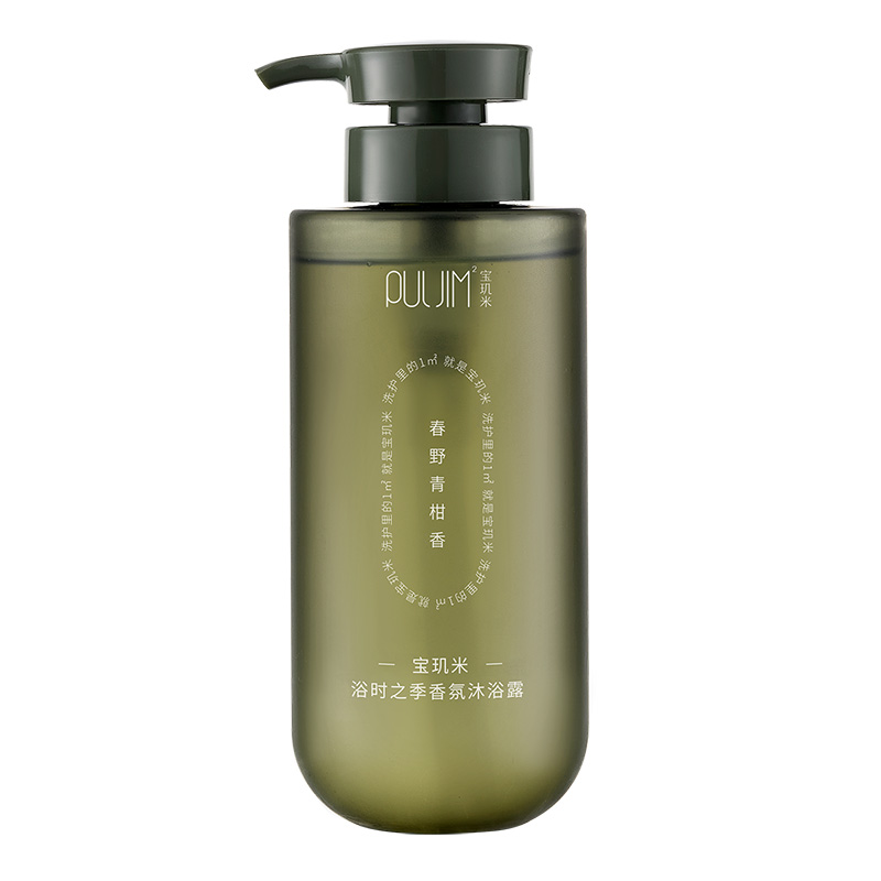 宝玑米 浴时之季香氛沐浴露 春野青柑香 520g 柠绿色（单位：瓶）