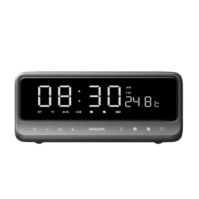 飞利浦（PHILIPS） 音乐与时钟的美妙邂逅 TAS3609 3500mAh 灰色（单位：个）