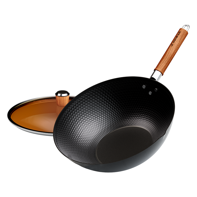 中科德马克（DUMIK） 钛极&middot;铁不粘 D-CF32T42 铁锅32cm 黑色（单位：个）