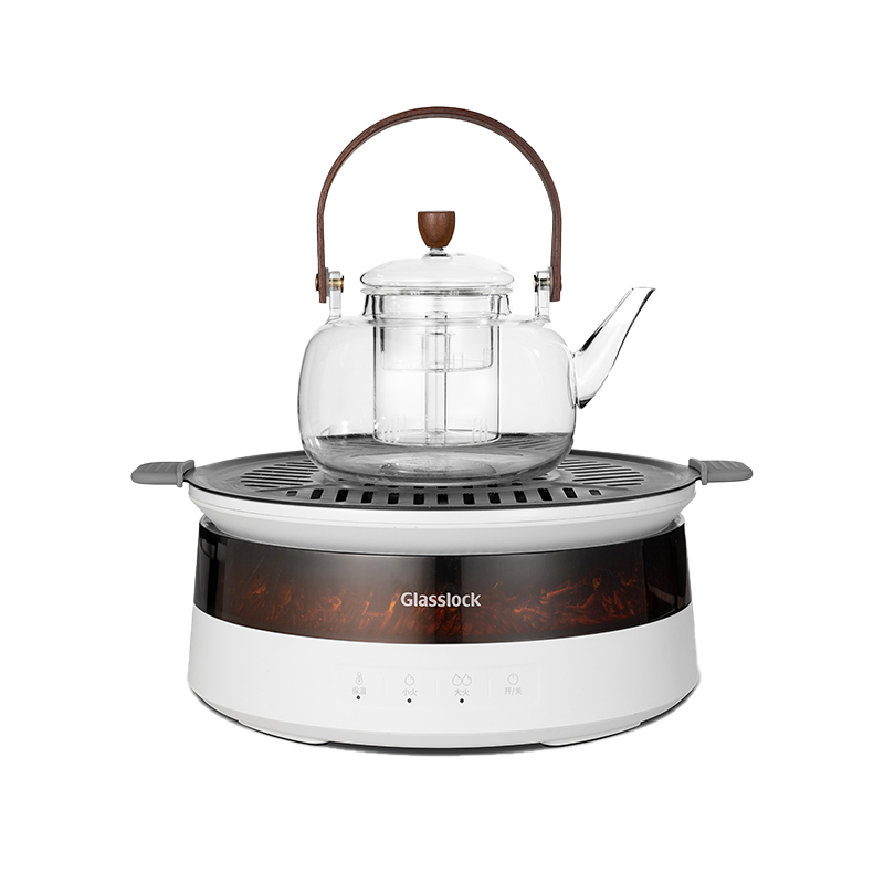 GLASSLOCK 围炉煮茶 GE-HI03WH 800ML  白色（单位：台）