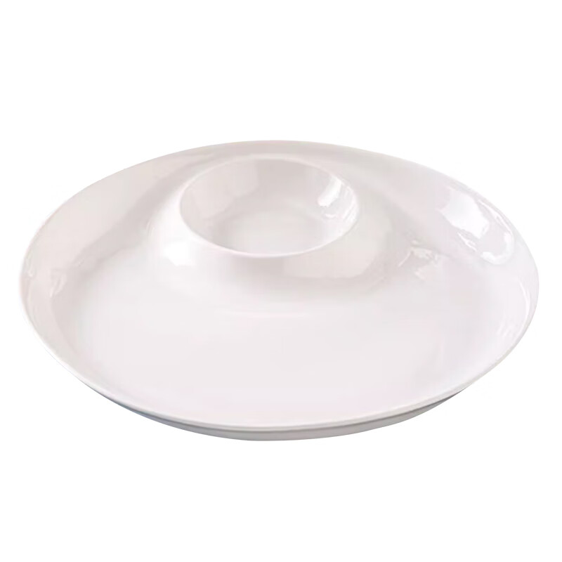 奥美优（AOmeiyou） 子母盘 AMY3281 25cm 白色（单位：个）