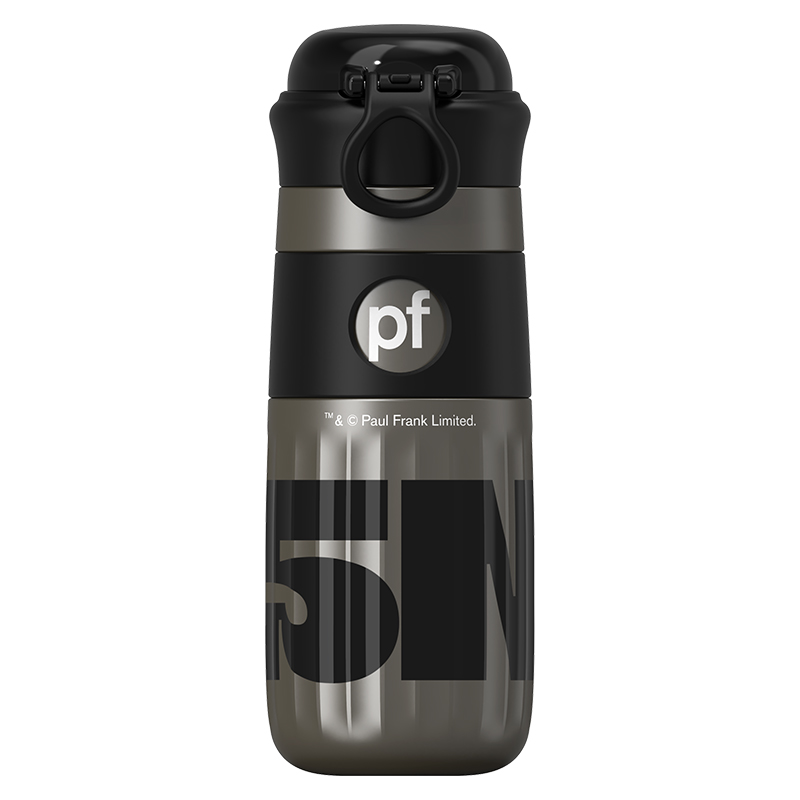 大嘴猴（Paul Frank） 超真空保温杯 PF114-520 520ML 黑色（单位：个）