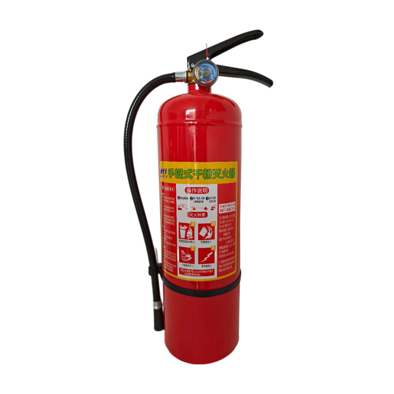 虎鲸安 手提式干粉灭火器 4公斤 MF/ABCE4 490*130mm  红色（单位：瓶）
