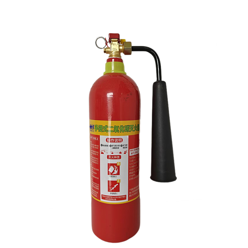 虎鲸安 手提式二氧化碳灭火器 2公斤 MT/BE2 478*116mm  红色（单位：瓶）