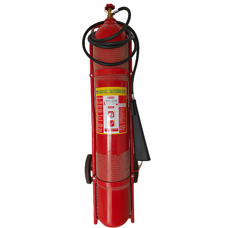 虎鲸安 推车式二氧化碳灭火器 24KG MTT/BE24 430*1320mm  红色（单位：台）