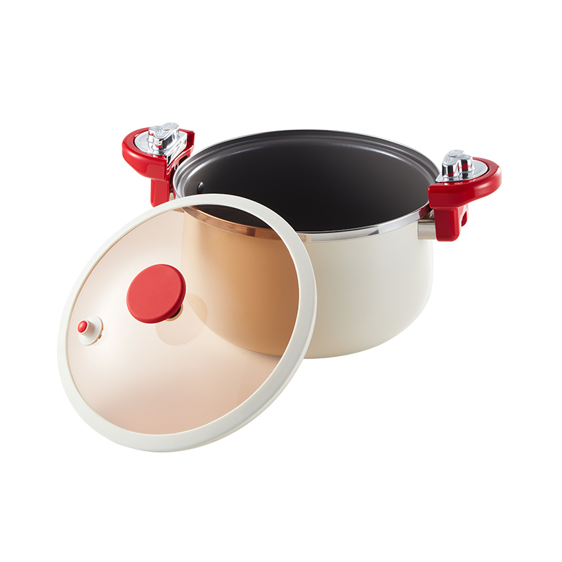 张小泉 玉焰微压汤锅 C33540100 24cm 白色（单位：只）