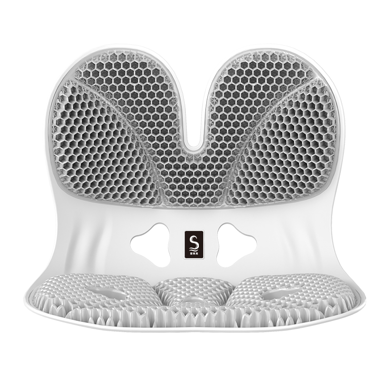 思菲其 人体工学坐姿椅 S013PRO 护腰坐垫凝胶款420*320*350mm 灰色（单位：个）