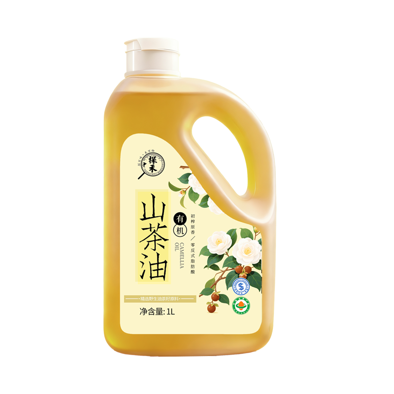 探禾 有机 山茶油 1L  山茶花（单位：瓶）