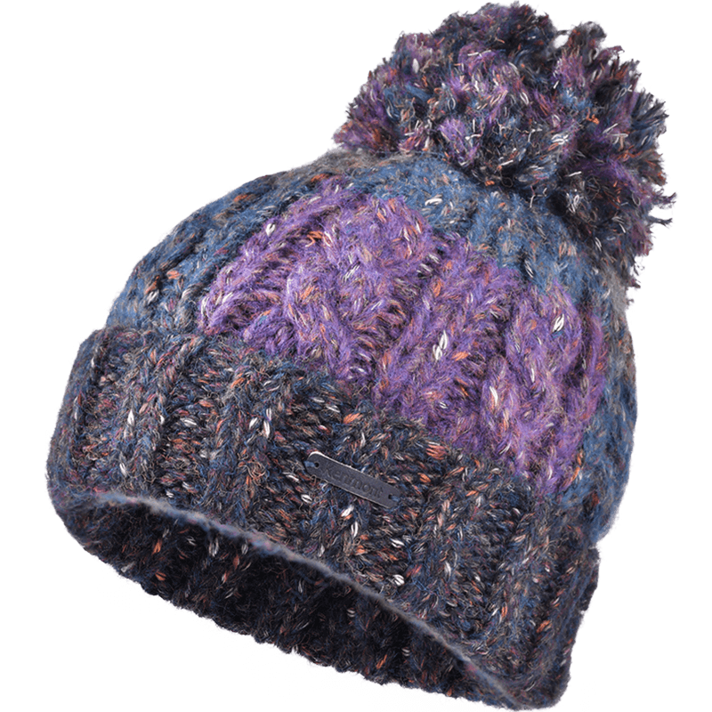 卡蒙（Kenmont） 撞色减龄毛球针织帽 KM-9333-13 58cm（弹性佳） 藏青色（单位：顶）