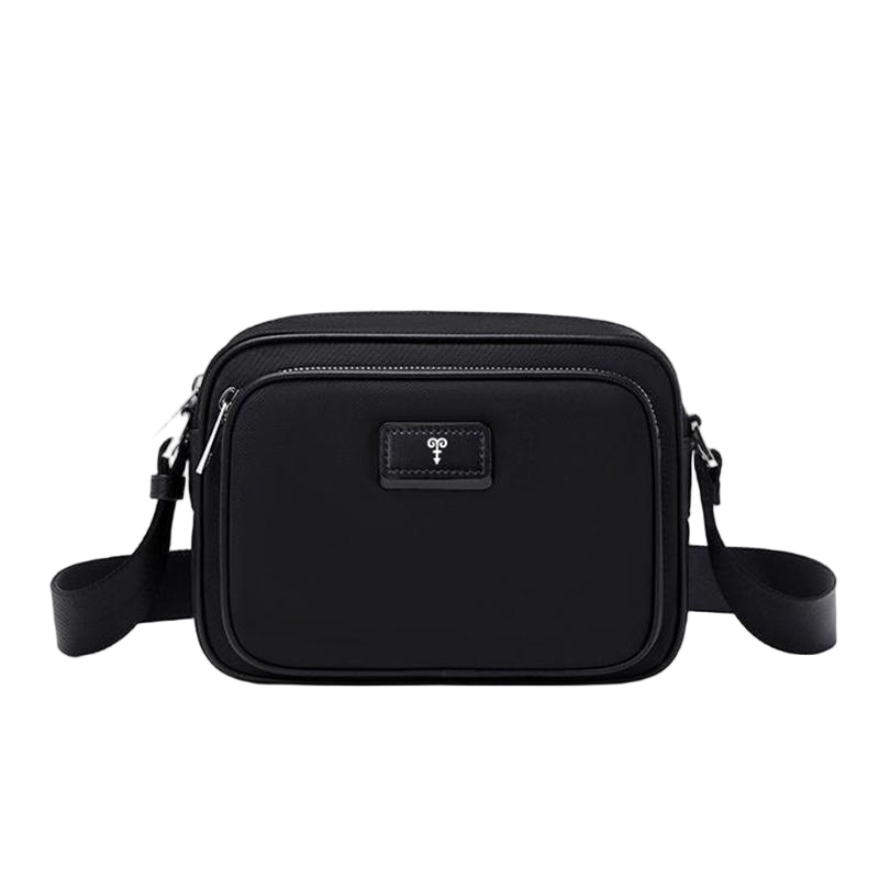 恒源祥 商务单肩包 HYX023-3 23*9.5*17.5cm  黑色（单位：个）