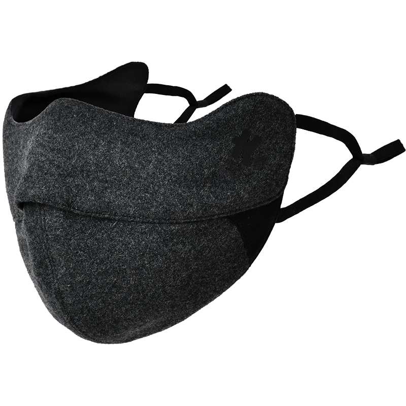 卡蒙（Kenmont） 羊毛羊绒真丝保暖口罩 KM-6694-071 均码 山脊灰（单位：个）