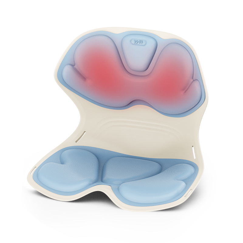 妙界（MIAOJIE） 热敷护腰坐姿椅 MH02 2kg L 海盐蓝（单位：件）