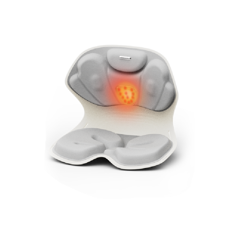 妙界（MIAOJIE） 按摩护腰坐姿椅 MH02 1.6kg M 薄雾灰（单位：件）