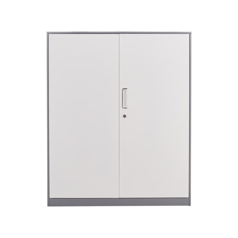 企诺 办公矮柜钢制铁皮柜铁门矮柜 QA084 900*400*1090mm 灰白色（单位：台）
