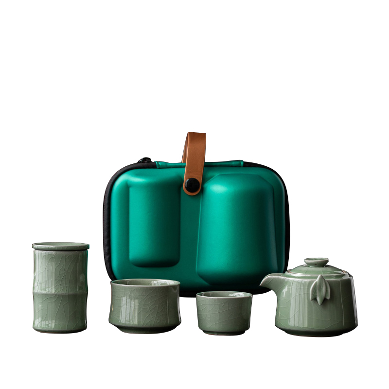 品舰 节节高升 PJB069 茶壶*1、茶叶罐*1、主人杯*1、茶杯*1、便携EV包*1  绿色（单位：套）