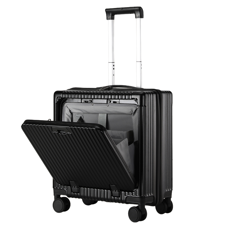 恒源祥 多功能拉链箱 HYX8075-18 18英寸 黑色（单位：个）