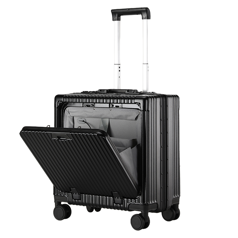 恒源祥 多功能铝框箱 HYX8078-18 18英寸 黑色（单位：个）