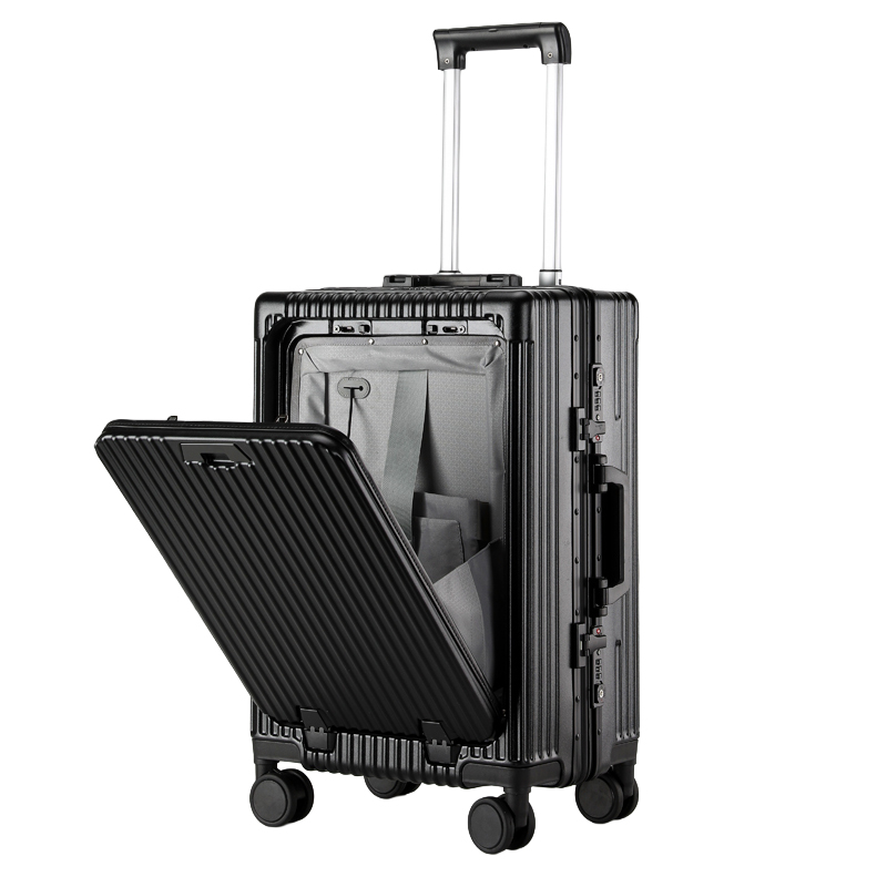 恒源祥 多功能铝框箱 HYX8078-20 20英寸 黑色（单位：个）