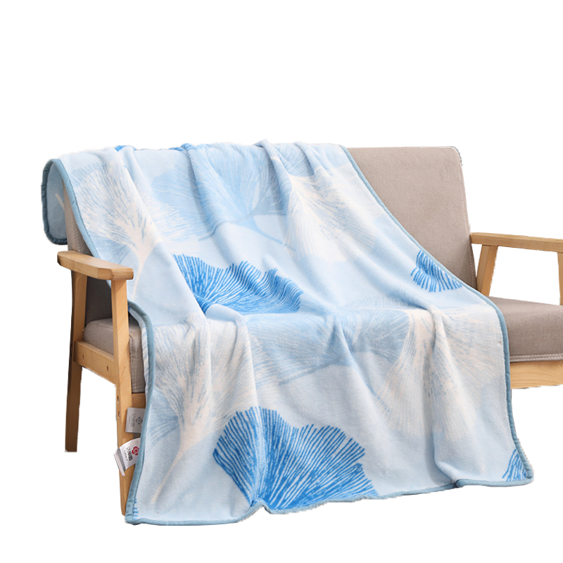 洁丽雅（Grace） 多功能午睡毯-浅岚 JLY-YH706 100x140cm 蓝色（单位：条）