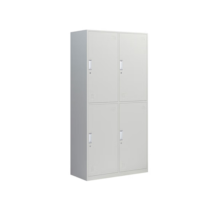 企诺 更衣柜四门特厚 QB028 850*420*1800mm 灰白色（单位：个）