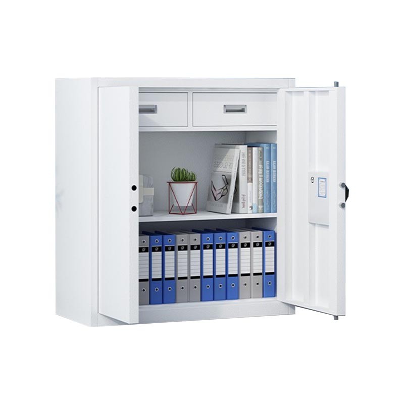 企诺 单门电子锁文件矮柜保密柜上斗柜/下斗柜 QA196 940*420*900mm 灰白色（单位：个）
