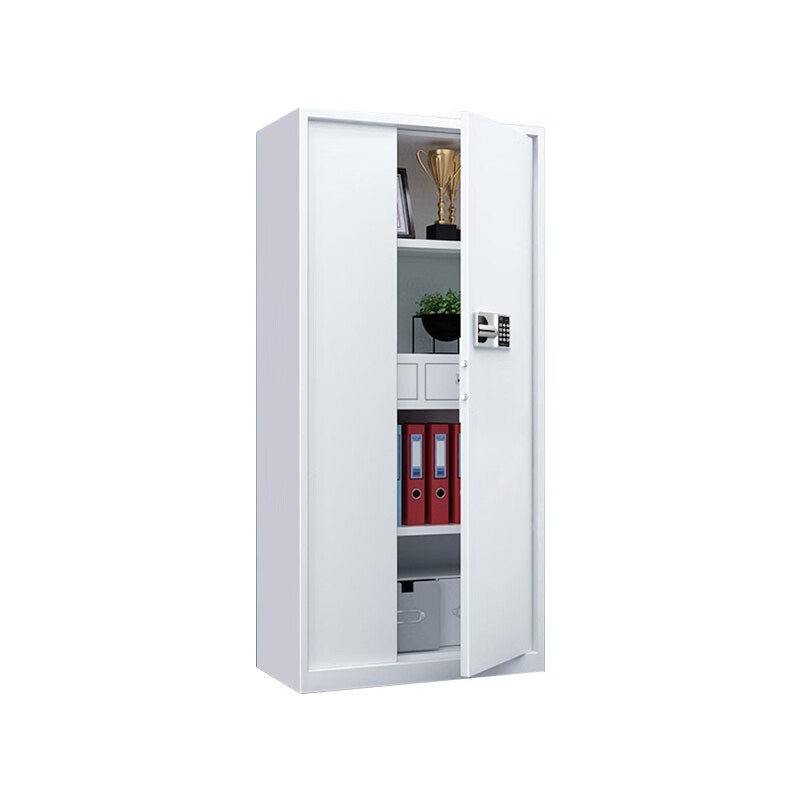 企诺 通门密码锁文件柜暗抽保密柜 QA202 900*420*1850mm  灰白色（单位：个）