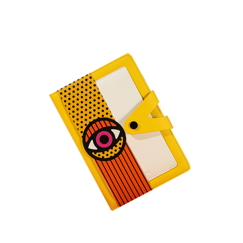 乐上（LEXON） 【C&K联名】A5文艺笔记本商务会议办公文具 LE03YA5-CK 160页 黄色（单位：本）