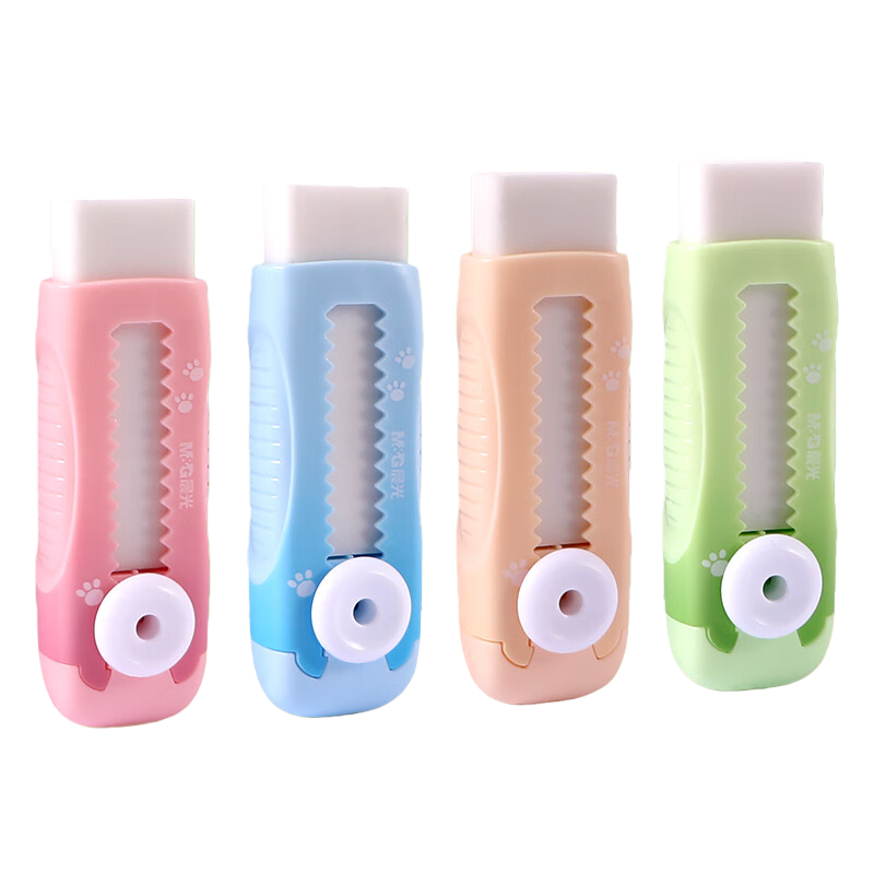 晨光（M&G） 推动橡皮 AXPQ4228 83*24mm 6块装 混色（单位：组）