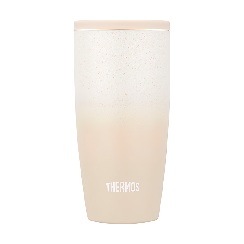 膳魔师（THERMOS） 高真空不锈钢随行杯 TCDM-420LC CC 420ml 白色（单位：个）