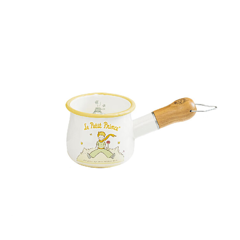 树可 搪瓷奶锅 AYF612117 550ML 白色（单位：个）