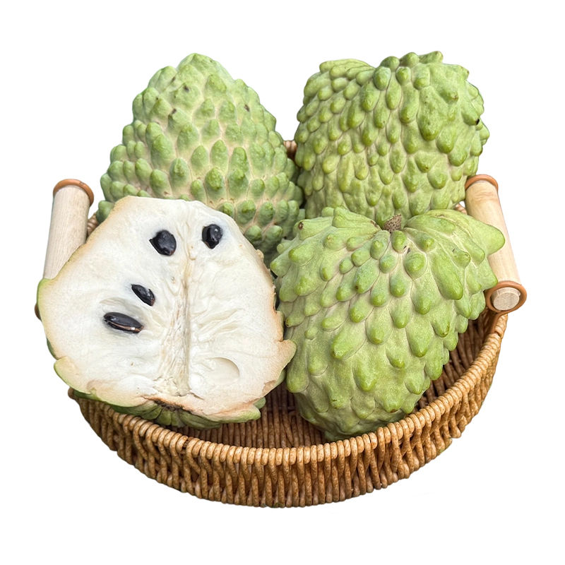 食欲跳动 香甜软糯　风味独特 云南凤梨释迦果 5斤彩箱大果（单果约250g-350g）  绿色（单位：箱）