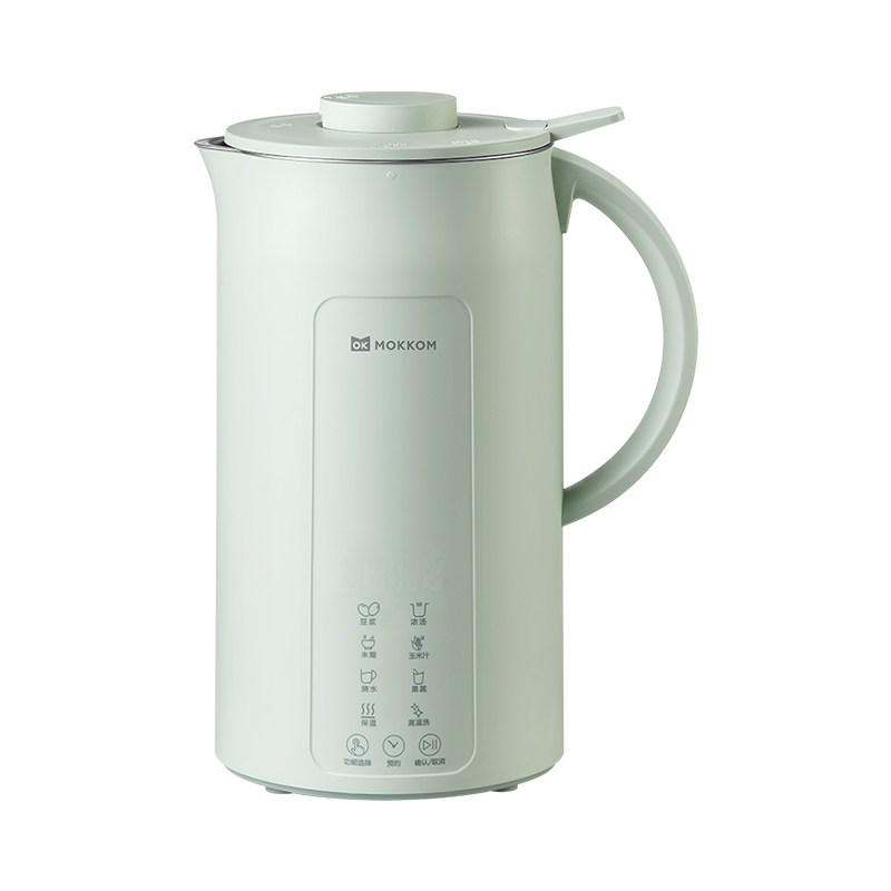 磨客（MOKKOM） 大容量可拆刀头豆浆机 MK-599G 1200ml 豆蔻绿（单位：台）