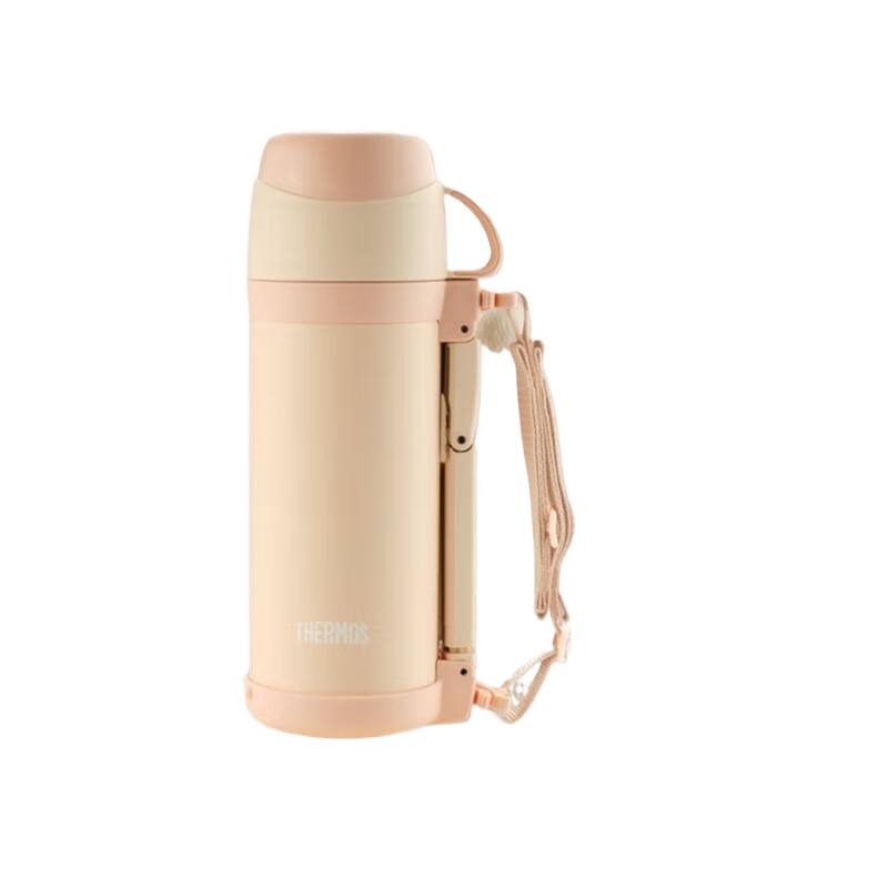 膳魔师（THERMOS） 高真空不锈钢保温瓶 FFW-1000 CP 1L 粉色（单位：个）