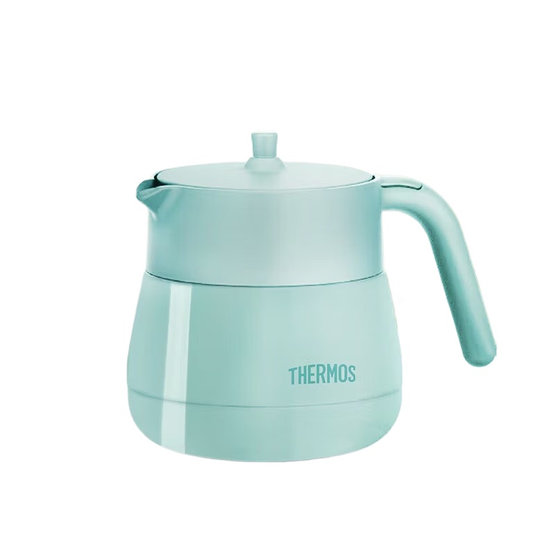 膳魔师（THERMOS） 高真空不锈钢保温壶 TCHC-580C CB 590ml 绿色（单位：个）