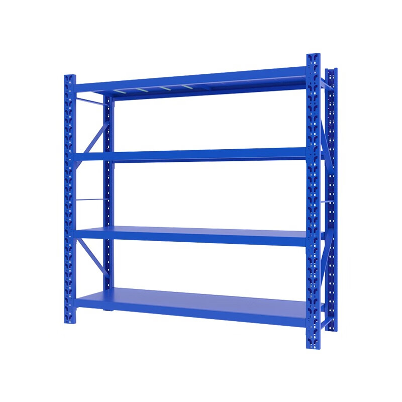 企诺 仓储货架置物架中型主架 QNGlA102-4a1250B 1200*500*2000mm 蓝色（单位：组）