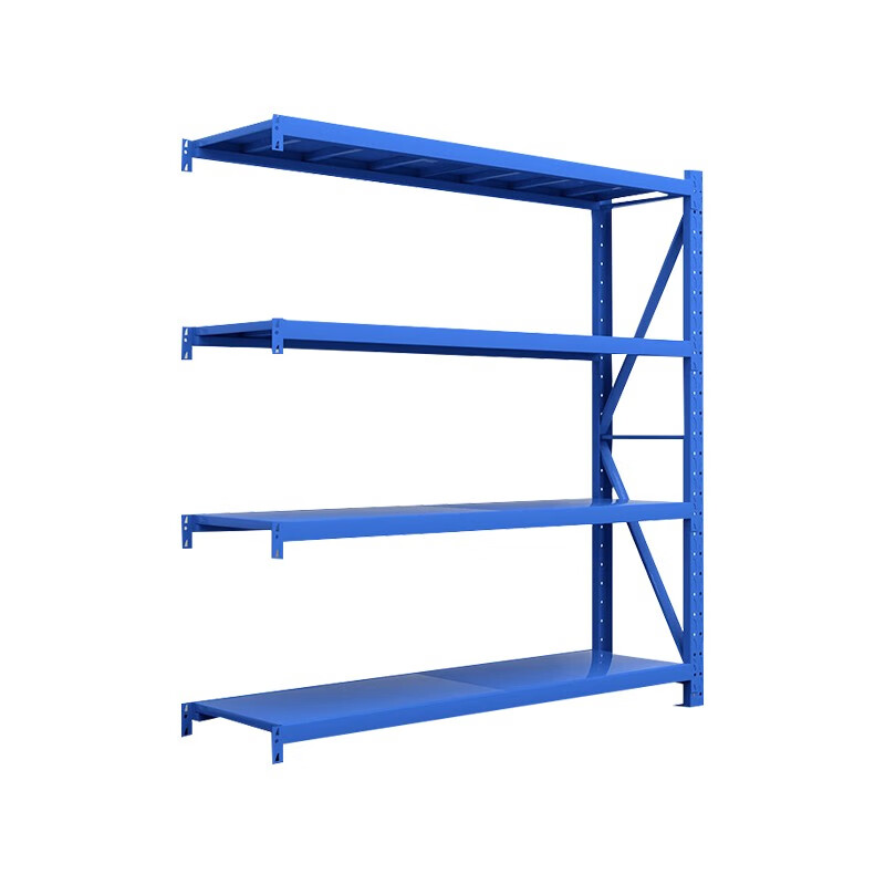 企诺 仓储货架置物架中型副架 QNGlA102-4b1250B 1200*500*2000mm 蓝色（单位：组）