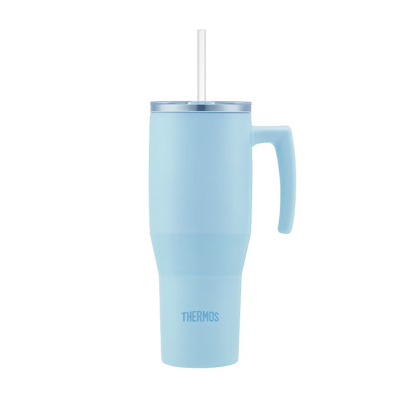 膳魔师（THERMOS） 巨无霸系列双饮杯 TSKP-1100 LB 1100ml 蓝色（单位：个）