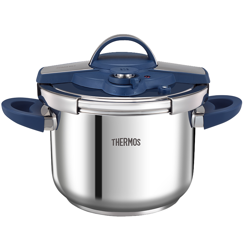 膳魔师（THERMOS） 易诺安系列压力锅 PC22-6 BL 6L 海王星蓝（单位：套）
