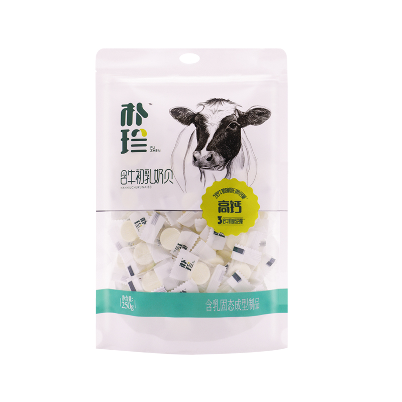 朴珍 含牛初乳奶贝 独立装 250g*3袋 钢琴白（单位：组）