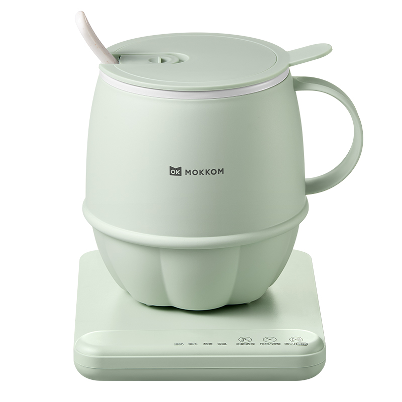 磨客（MOKKOM） 多功能分体热牛奶杯 384AL 600ML  豆蔻绿（单位：台）